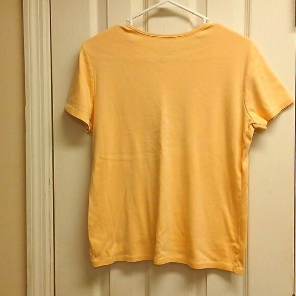 🩷COVINGTON Short Sleeved Basic Pullover Blouse Size XL 18 - Picture 3 of 3
